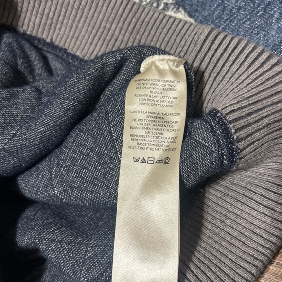 🔥🔥🔥Free People Denim and Gray Floral Jean Jacket Size: XS/S - Picture 8 of 9